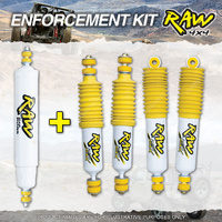 Raw 4x4 Nitro Max Shocks + Steering Damper for NISSAN PATROL GU Y61 97-06