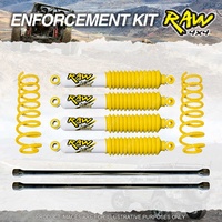 Raw Nitro Max Shocks Torsion Bar Coil for LANDCRUISER HDJ 100 50mm Lift Kit