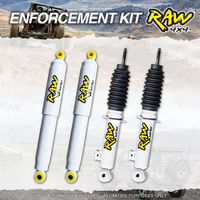 F + R 40mm RAW 4x4 Nitro Shock Absorbers for Mitsubishi Challenger G Wagon PB