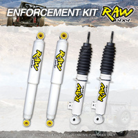 F + R 40mm RAW 4x4 Nitro Shock Absorbers for Mitsubishi Triton MQ 2015 on