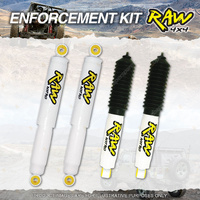 F + R 50mm RAW 4x4 Nitro Shock Absorbers for Holden Rodeo KB4 KBD4 TF