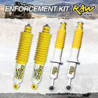 F + R 50mm RAW 4x4 Nitro Max Shock Absorbers for Toyota Prado GJR KDJ150 KDJ155