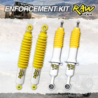 Front + Rear 50mm RAW 4x4 Nitro Max Shock Absorbers for Ford Ranger PX I & II