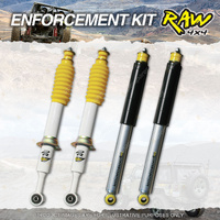 F + R 50mm RAW 4x4 Predator Shock Absorbers for Toyota Prado GJR KDJ150 KDJ155