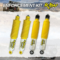 Front + Rear 50mm RAW 4x4 Nitro Max Shock Absorbers for Dodge RAM 2500 2014-On