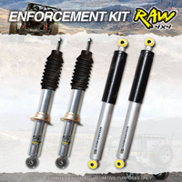 Front + Rear 40mm RAW 4x4 Predator Shock Absorbers for Holden Colorado RG