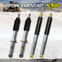F + R 50mm RAW 4x4 Predator Shocks for Mitsubishi Pajero NM NP NS NT NW NX