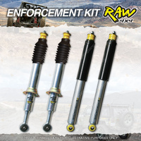 F + R 50mm RAW 4x4 Predator Shocks for Toyota Prado GRJ120 KDJ KZJ 120 121