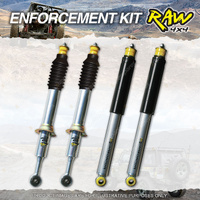 F + R 50mm RAW 4x4 Predator Shock Absorbers for Toyota Prado GJR KDJ150 KDJ155