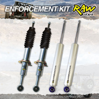 Front + Rear 40mm RAW 4x4 Predator Shock Absorbers for Ford Everest UA 2015-2018