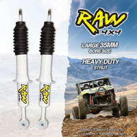 2 x Front 50mm RAW 4x4 Nitro Shock Absorbers for Toyota Hilux Vigo GGN KUN 25 26