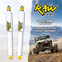 2 Rear 50mm Lift RAW 4x4 Nitro Shock Absorbers for Toyota 4 Runner KZN185 RZN185
