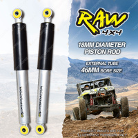 2 x Rear 40mm RAW 4x4 Predator Shock Absorbers for Mitsubishi Pajero Sport PB QE
