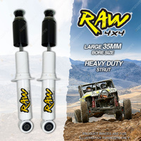 2 x Front 0-50mm Lift RAW 4x4 Nitro Shock Absorbers for Isuzu D-Max 08/20-On