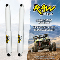 2 x Rear 0-50mm Lift RAW 4x4 Nitro Shock Absorbers for Isuzu D-Max 08/20-On