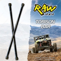 Raw Rate Increased HD Torsion Bars for ISUZU D MAX INVADER RA 40mm Lift 1144mm