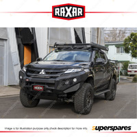 RAXAR Bull Bar No Loop with Lights & Tow Points for Mitsubishi Triton MR 2019-On