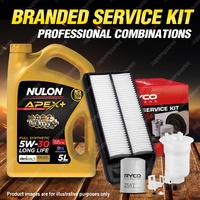 Oil Air Fuel Filter 5L APX5W30D1 Engine Oil for Honda Accord Euro 40 CL 2.4L