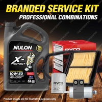 Oil Air Fuel Filter + 5L PRO10W30 Service Kit for Honda Civic EU 4cyl 1.7L 00-06