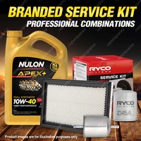 Oil Air Fuel Filter 5L APX10W40 Oil Service Kit for Nissan Skyline R33 6cyl 2.5L