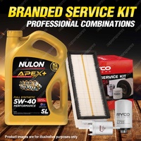 Oil Air Fuel Filter 5L APX5W40 Oil Service Kit for Volkswagen Golf Mk VI GTI 2L