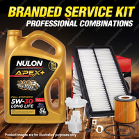 Ryco Oil Air Fuel Filter 5L APX5W30D1 Eng Oil Service Kit for Mazda 6 GG GY 2.3L
