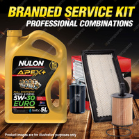 Ryco Oil Air Fuel Filter 5L APX5W30C3 Service Kit for Jeep Compass Patriot MK