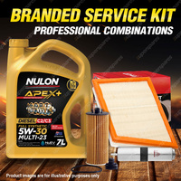 Ryco Oil Air Fuel Filter 7L APX5W30C23 Engine Oil for Mini Cooper D F55 F56 1.5L