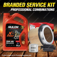 Ryco Oil Air Fuel Filter 5L XPR15W40 Oil Service Kit for Hyundai Sonata AF 2.4L