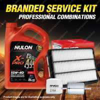 Ryco Oil Air Fuel Filter 5L XPR15W40 Service Kit for Holden Rodeo TF TFR TFS V6