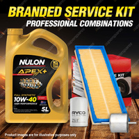 Ryco Oil Air Fuel Filter 5L APX10W40 Service Kit for Ford Mondeo HA HB HC HD HE