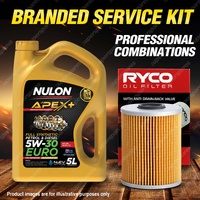 Ryco Oil Filter 5L APX5W30C3 Engine Oil Service Kit for Bmw M3 E36 6cyl 3.2L