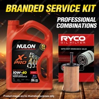 Ryco Oil Filter 5L XPR10W40 Engine Oil Service Kit for Citroen C2 C3 Xsara N7