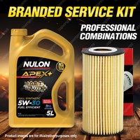 Ryco Oil Filter 5L APX5W30A5 Engine Oil Kit for Volvo C30 S40 V40 V50 Xc90 D5