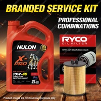 Ryco Oil Filter 5L XPR10W40 Engine Oil Kit for Mercedes Benz W169 B180 B200