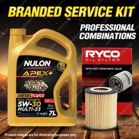 Ryco Oil Filter 7L APX5W30C23 Engine Oil Service Kit for Alfa Romeo