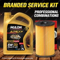 Ryco Oil Filter 7L APX5W30C23 Engine Oil Service Kit for Citroen C6