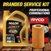 Ryco Oil Filter 7L APX5W40D2 Engine Oil Service for Mercedes Benz C220D W204