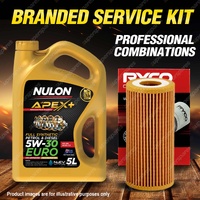 Ryco Oil Filter 5L APX5W30C3 Eng. Oil Service Kit for Audi A1 A3 A4 B8 A5 Tt FV