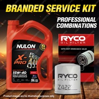 Ryco Oil Filter 5L XPR15W40 Engine Oil Service Kit for Bmw 1602 E10 318I 2002Ti