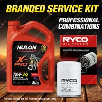 Ryco Oil Filter 5L XPR10W40 Engine Oil Service for Mitsubishi Verada KL KJ KH KE