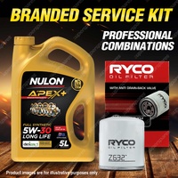 Ryco Oil Filter 5L APX5W30D1 Eng. Oil Service Kit for Mazda 3 BK BL 6 GH Mx-5 NC