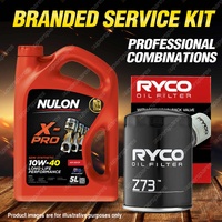 Ryco Oil Filter 5L XPR10W40 Engine Oil Service Kit for Audi A4 B5 1.8T Qt 1.8L