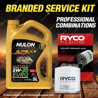 Ryco Oil Filter 5L APX5W30C3 Engine Oil Kit for Audi A1 8X A3 8V A4 B9