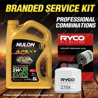Ryco Oil Filter 5L APX5W30C3 Oil Service Kit for Mitsubishi Triton ML 3.5L V6