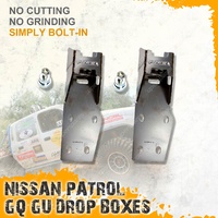 Drop Boxes to suit 3" 4" 5" Suspension Lift Kit for Nissan Patrol GQ GU 4WD