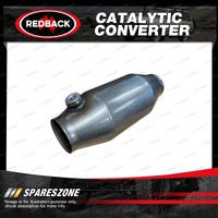 Redback Enviro Universal Catalytic Converter - Euro 6 In/Out 2.25" Wide Round