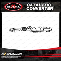 Redback Underfloor Catalytic Converter for Toyota Tarago TCR10R TCR11R 1990-2000