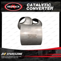 Redback Enviro Catalytic Converter 2" Euro 6 4.5" Round Cat Kit Small Body Round