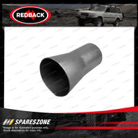 1 piece of Redback Reducing Cone - 63mm(2-1/2") 75mm(3") Mild Steel
